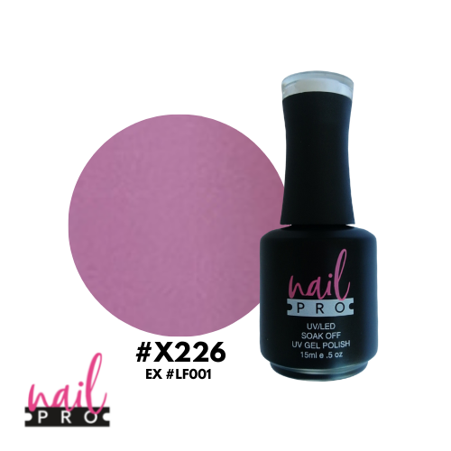 NAIL PRO Esmalte Permanente X226 (exLF001) Rosado Barbie