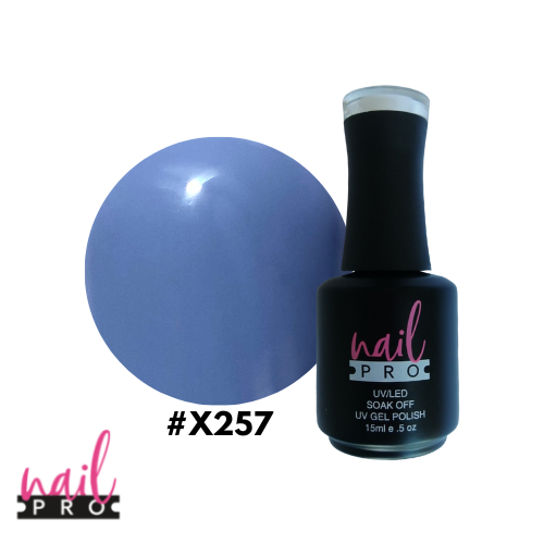 NAIL PRO Esmalte Permanente x257 Azul bebé